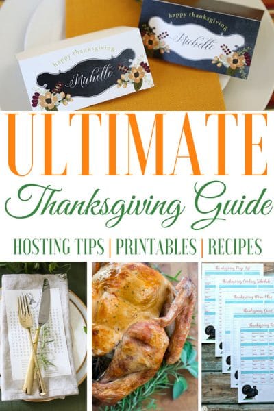 The Ultimate Thanksgiving Guide - hosting tips, recipes and more! - All ...