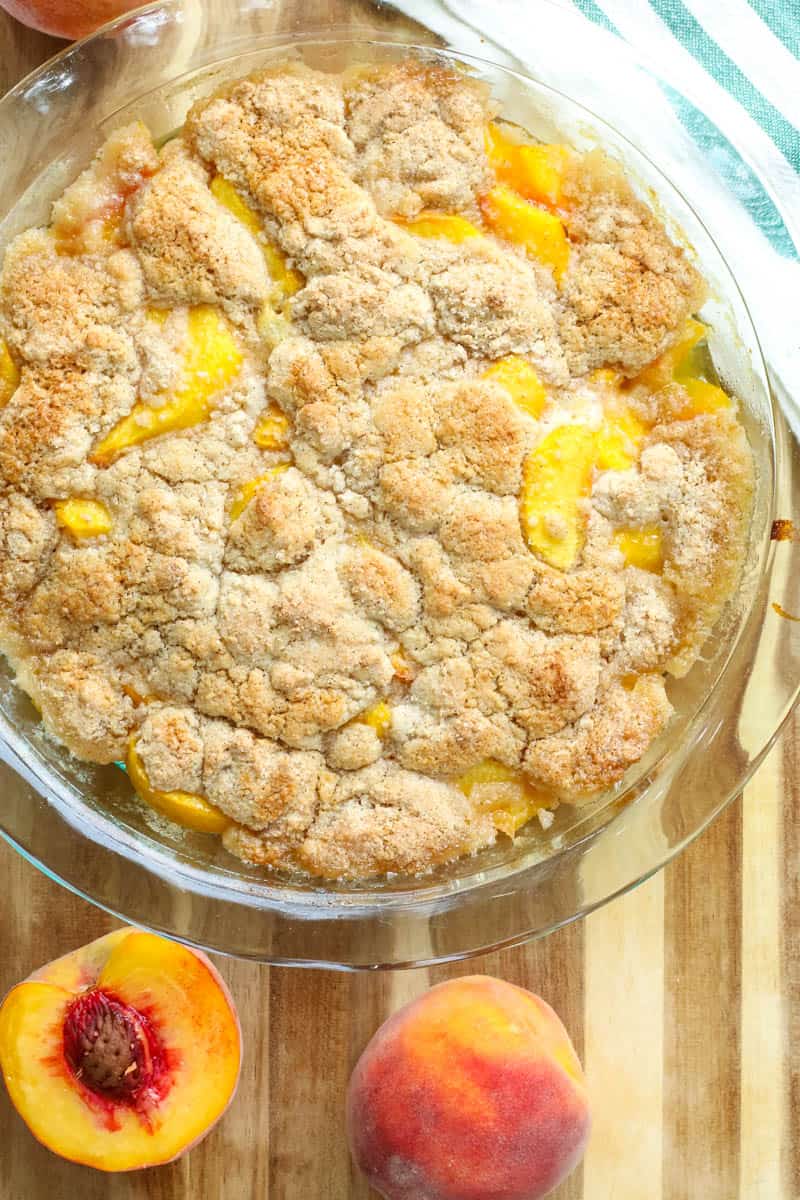 Easy Peach Cobbler Recipe All Things Mamma