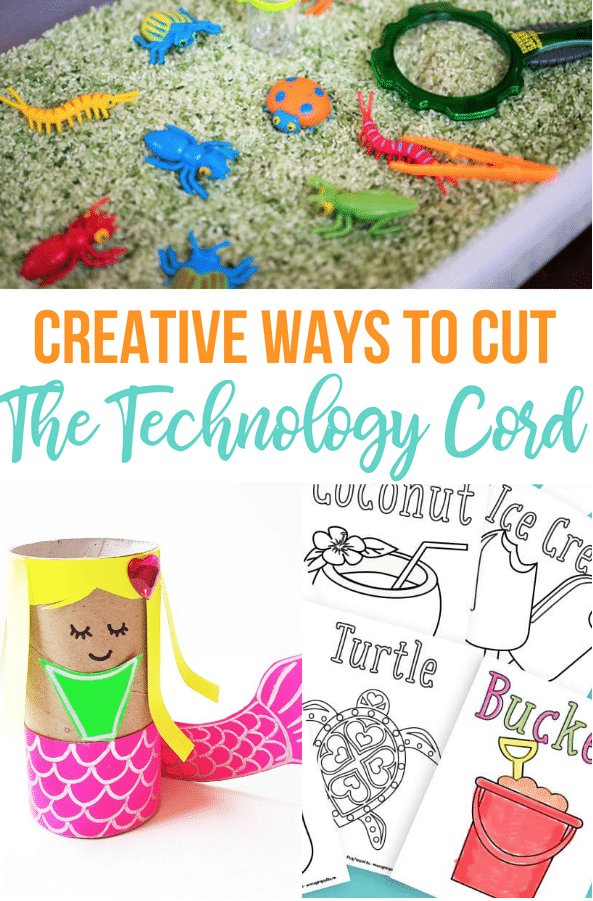 It’s time to give the electronics a rest and do something creative with your kids with these Activities For Kids To Cut The Technology Cord!