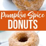 easy pumpkin spice donuts recipe