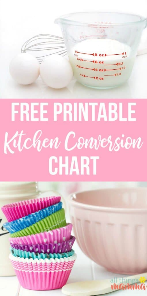 How Many Cups In A Quart, Pint or Gallon? {Video + Printable ...