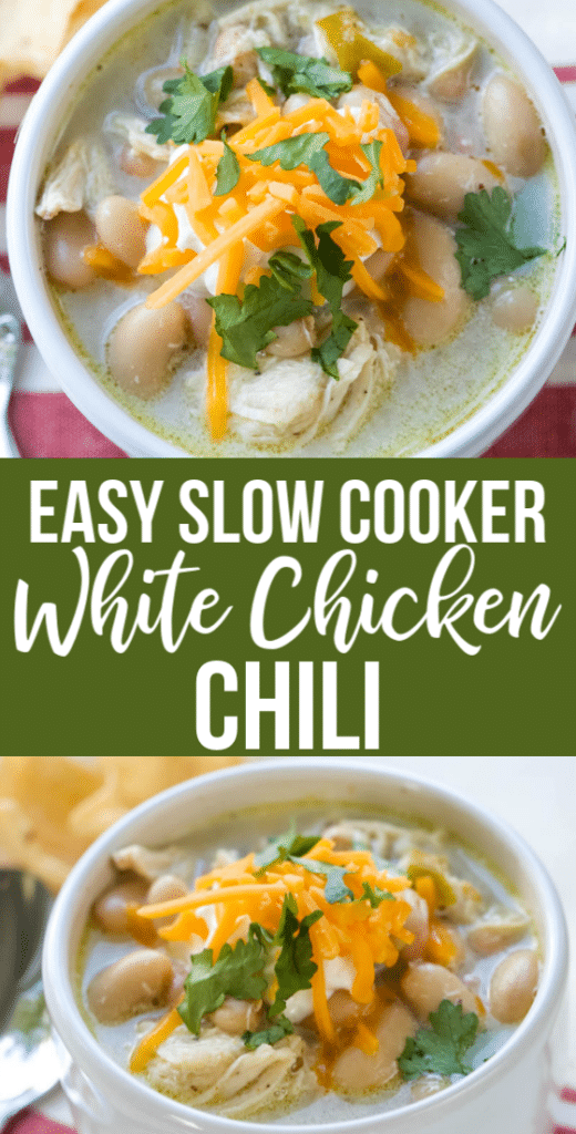 Easy White Chicken Chili Recipe | All Things Mamma