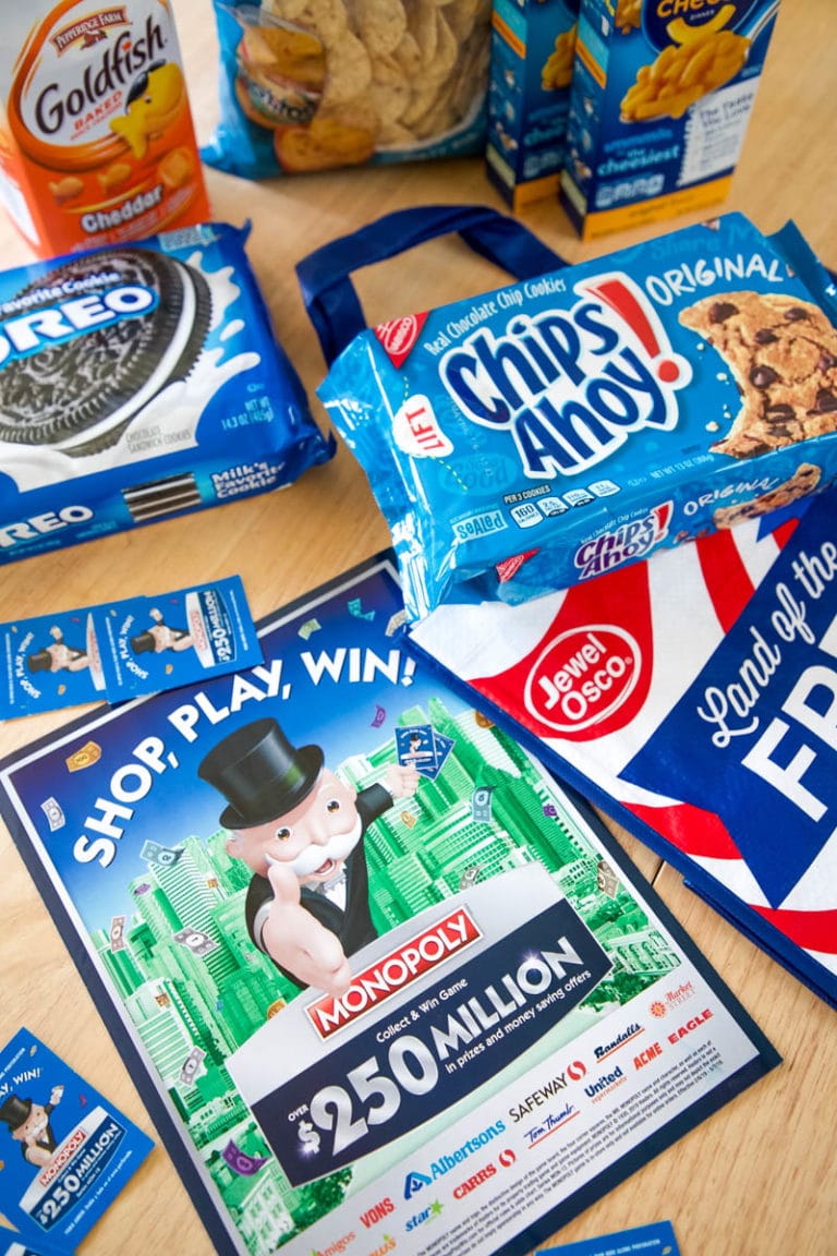SHOP, PLAY, WIN!® Collect &amp; Win Game featuring MONOPOLY at Jewel-Osco ...
