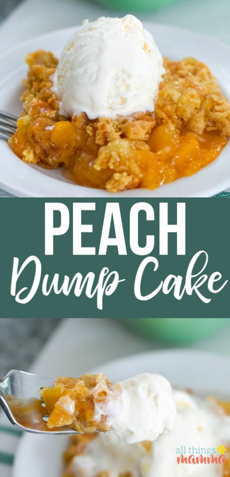 Peach Dump Cake 