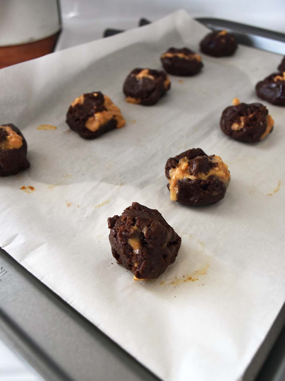 Peanut Butter Chocolate Cake Mix Cookies All Things Mamma
