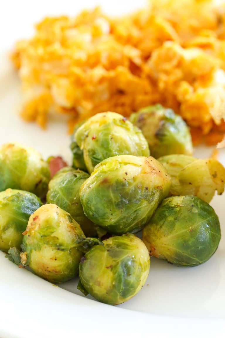 Sautéed Brussels Sprouts with Bacon All Things Mamma