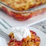 This Cherry Pineapple Dump Cake is the most delicious and easy dump cake recipe you’ll ever try! Made with only 4-ingredients - just dump all the ingredients into a baking pan, bake and eat! #dumpcake #cake #dessert #cherry #allthingsmamma | allthingsmamma.com