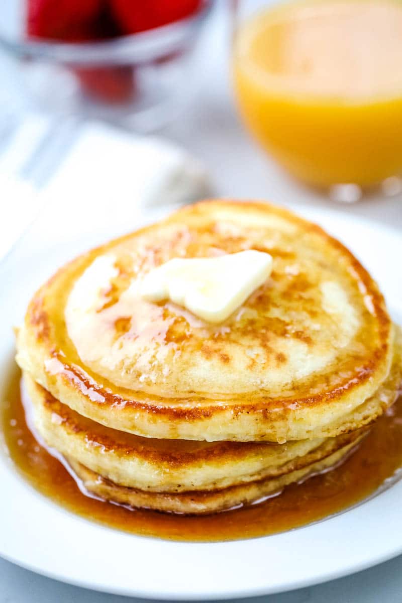 The Best Homemade Pancake Recipe All Things Mamma