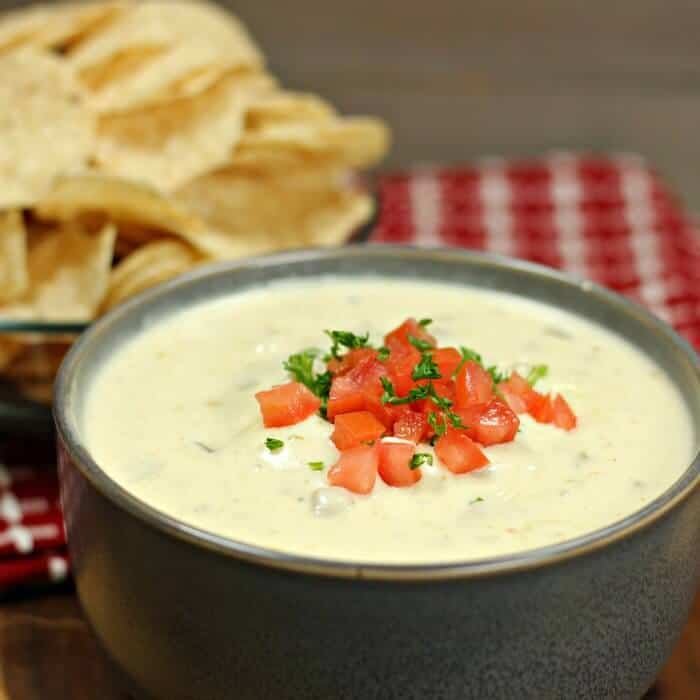 white cheese dip 