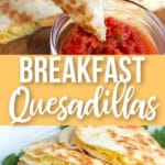 how to make breakfast quesadillas
