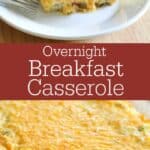 Overnight Breakfast Casserole