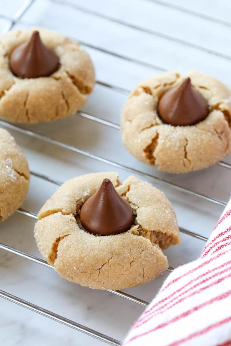Peanut Butter Kiss Cookies All Things Mamma