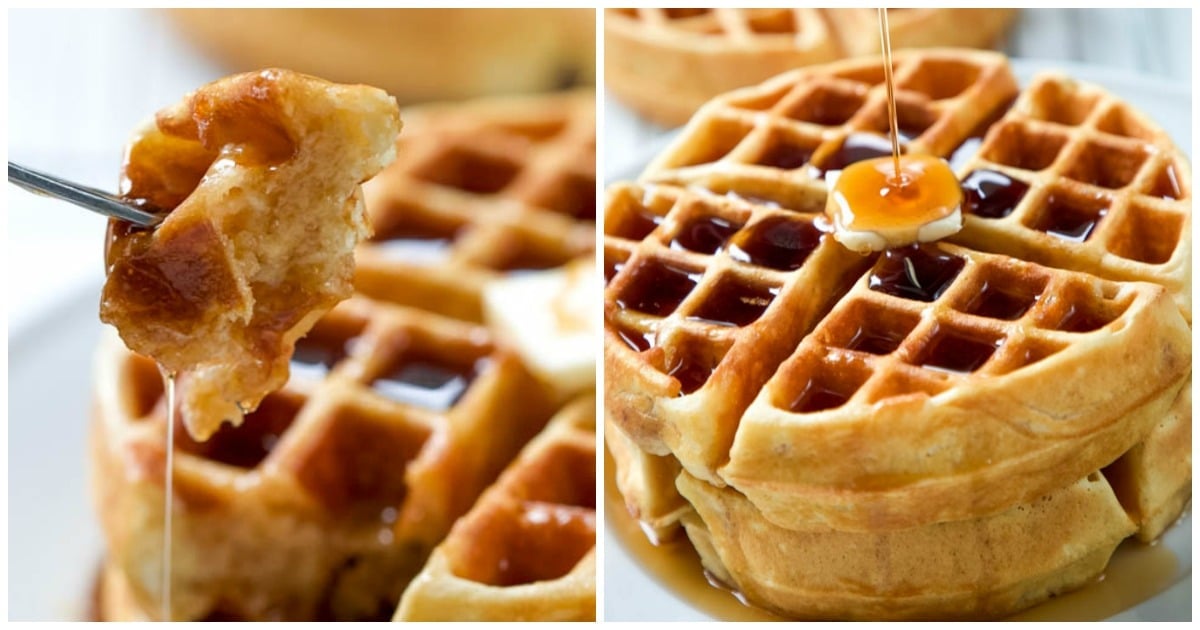Homemade Waffle Recipe - Perfect Every Time - All Things Mamma
