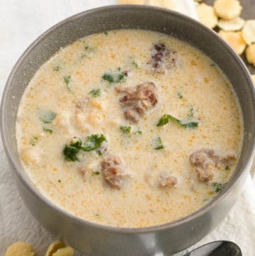 Low Carb Keto Zuppa Toscana Soup