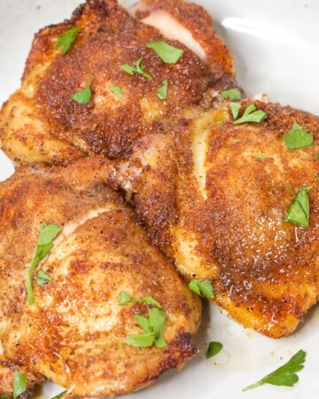 baked chicken thighs
