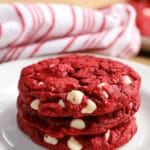 red velvet cake mix cookies