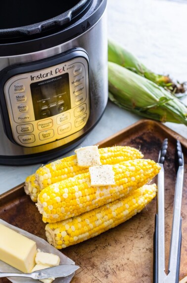 corn on the cob in Instant Pot
