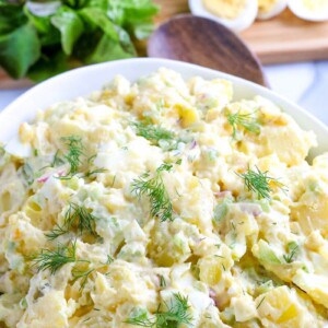 homemade potato salad