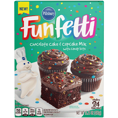 Chocolate Funfetti Cake Mix