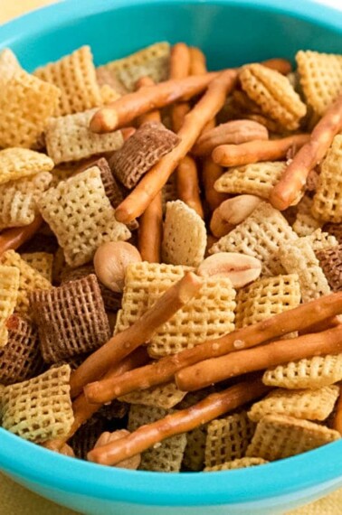 easy homemade Chex mix oven