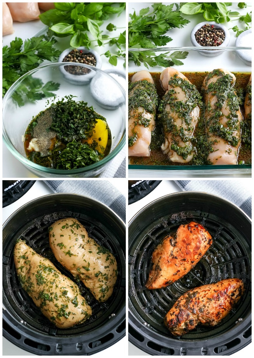 how to make air fryer chicken breast 