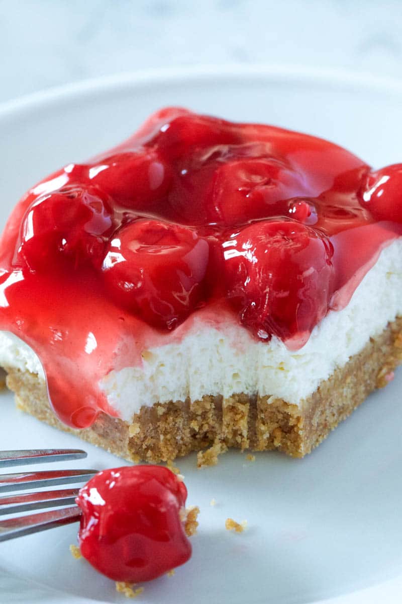 easy cherry cheesecake recipe