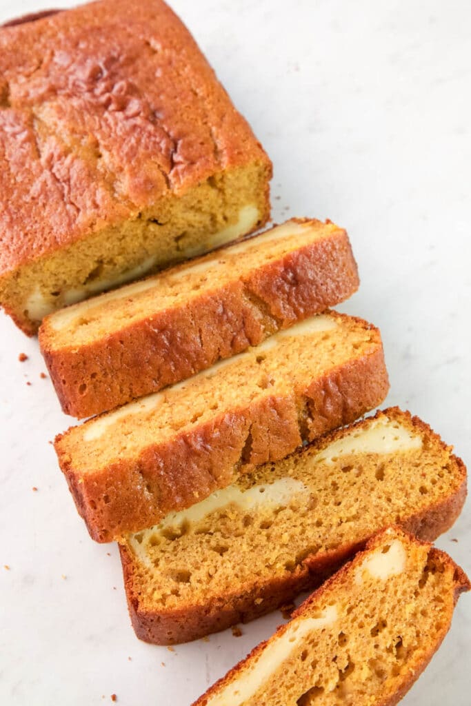 Pumpkin Cream Cheese Bread All Things Mamma