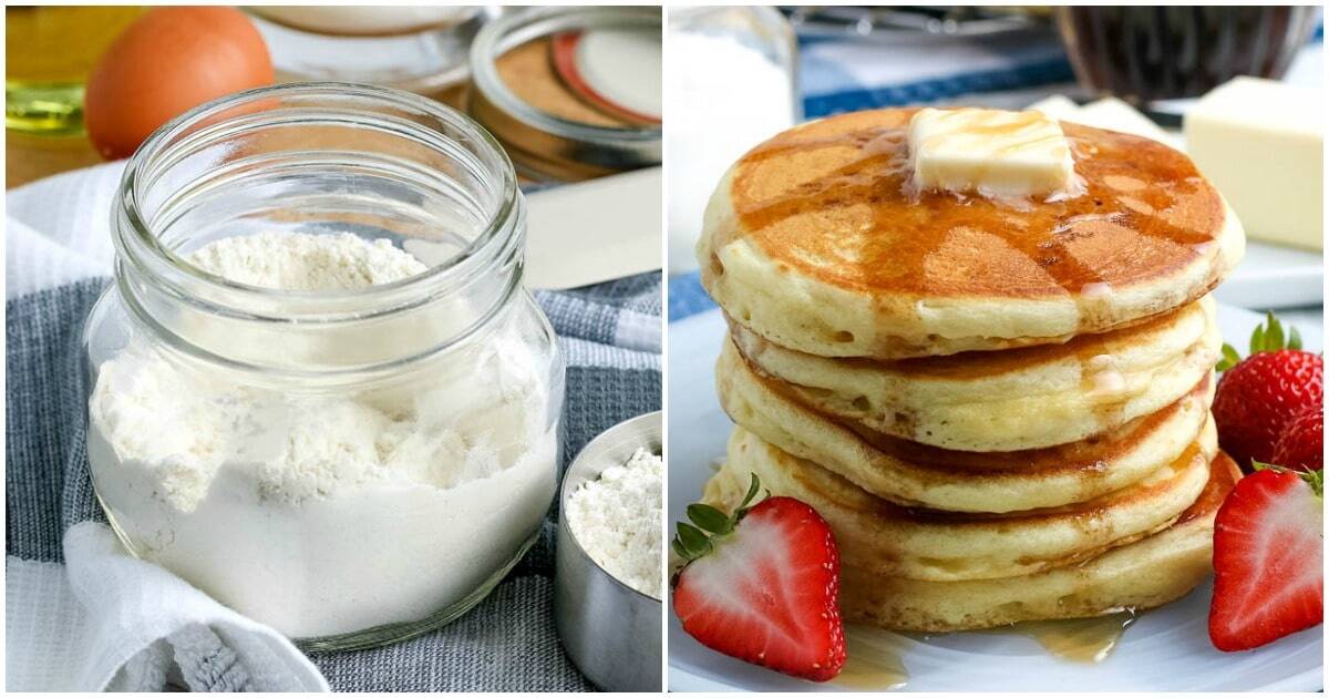 How To Make Homemade Pancake Mix All Things Mamma