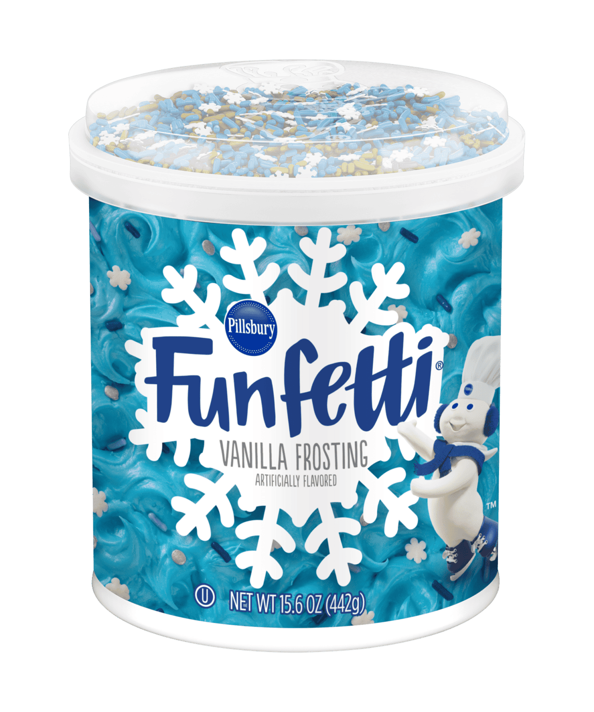 Funfetti Holiday Blue Cake Mix And Frosting Are Here, So Winter Can