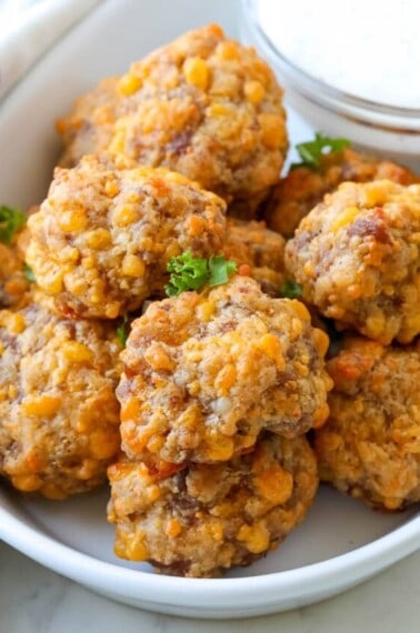 Bisquick sausage balls