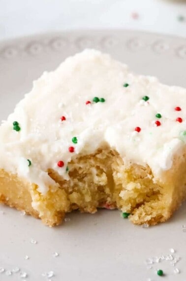 sugar cookie bars