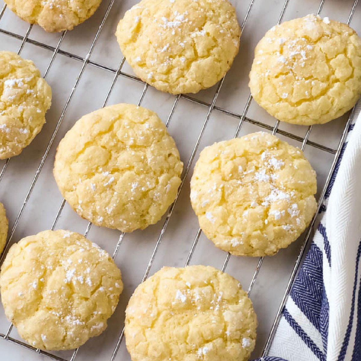 5-Ingredient Gooey Butter Cookies - All Things Mamma