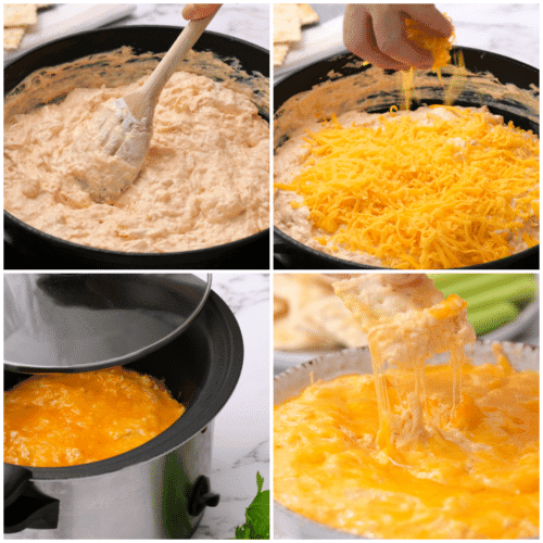 Best Ever Buffalo Chicken Dip (Crockpot + Oven Directions) All Things Mamma