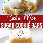 sugar cookie bars