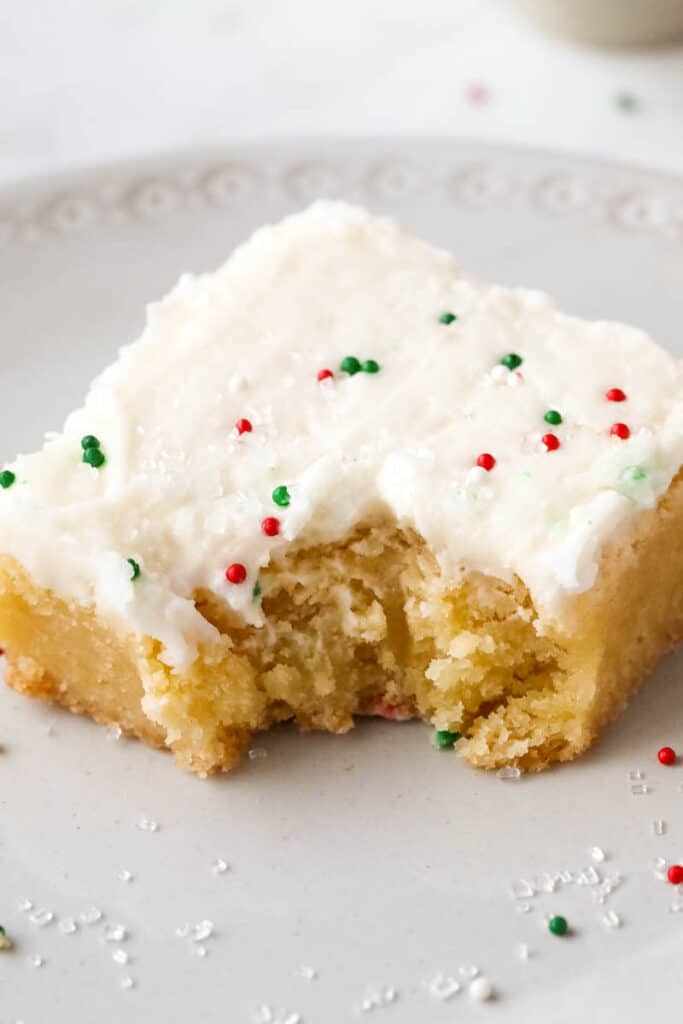 sugar cookie bars