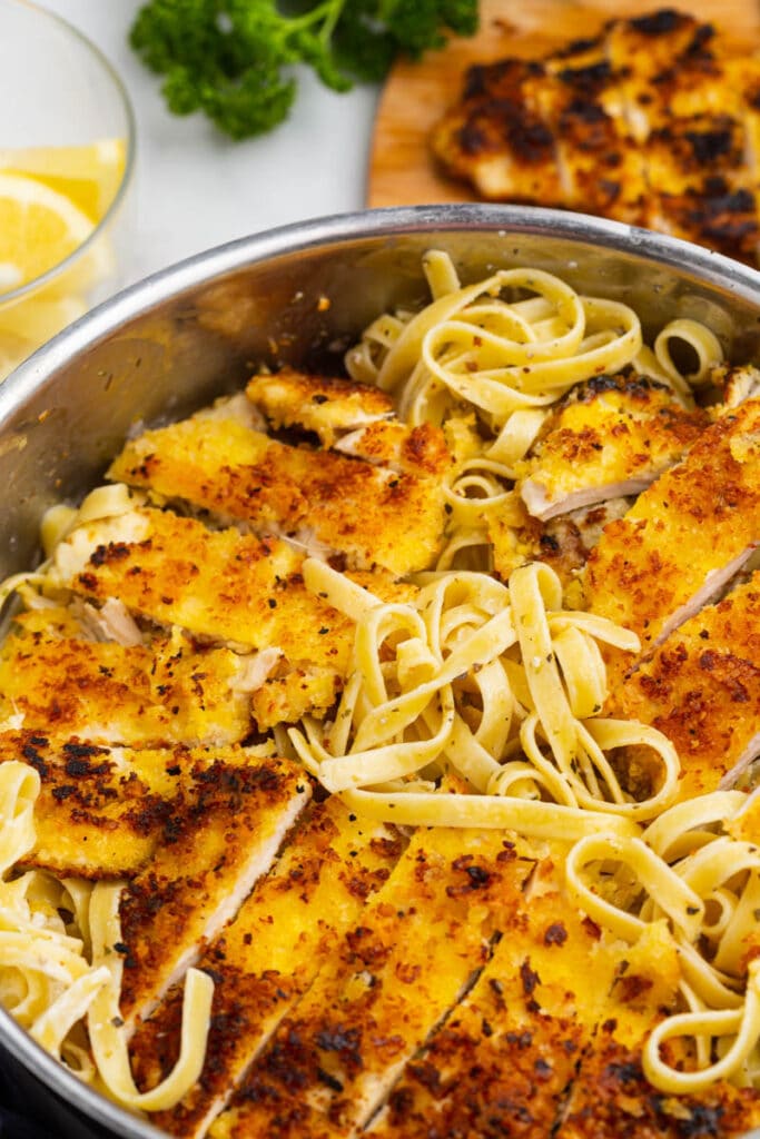 lemon garlic pasta