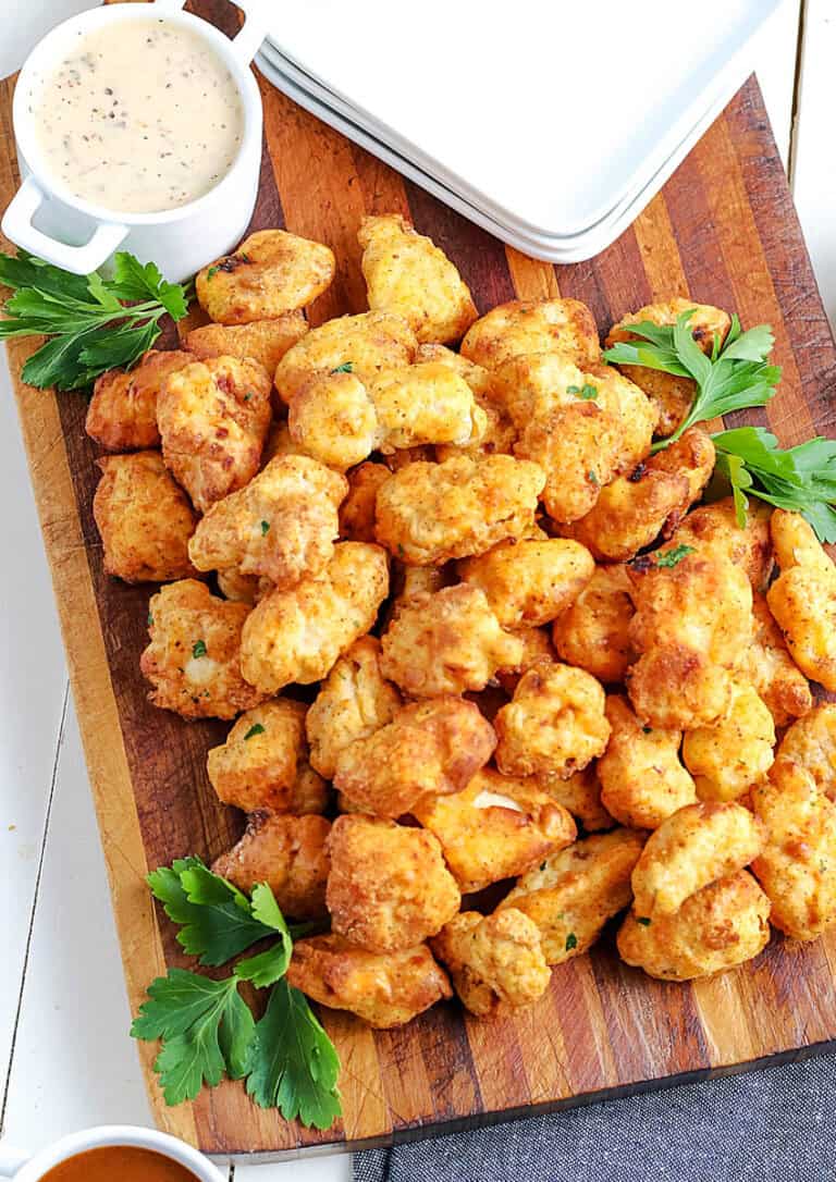 Air Fryer Popcorn Chicken Ready in 20 Mins! All Things Mamma