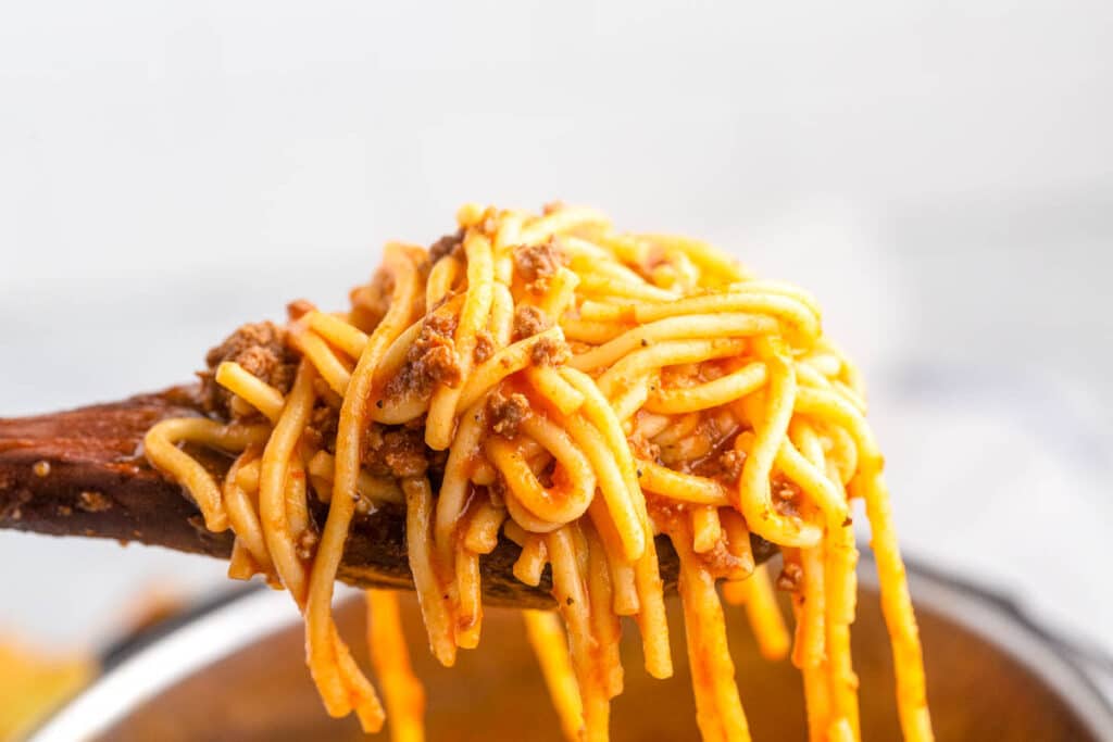 Instant Pot Spaghetti