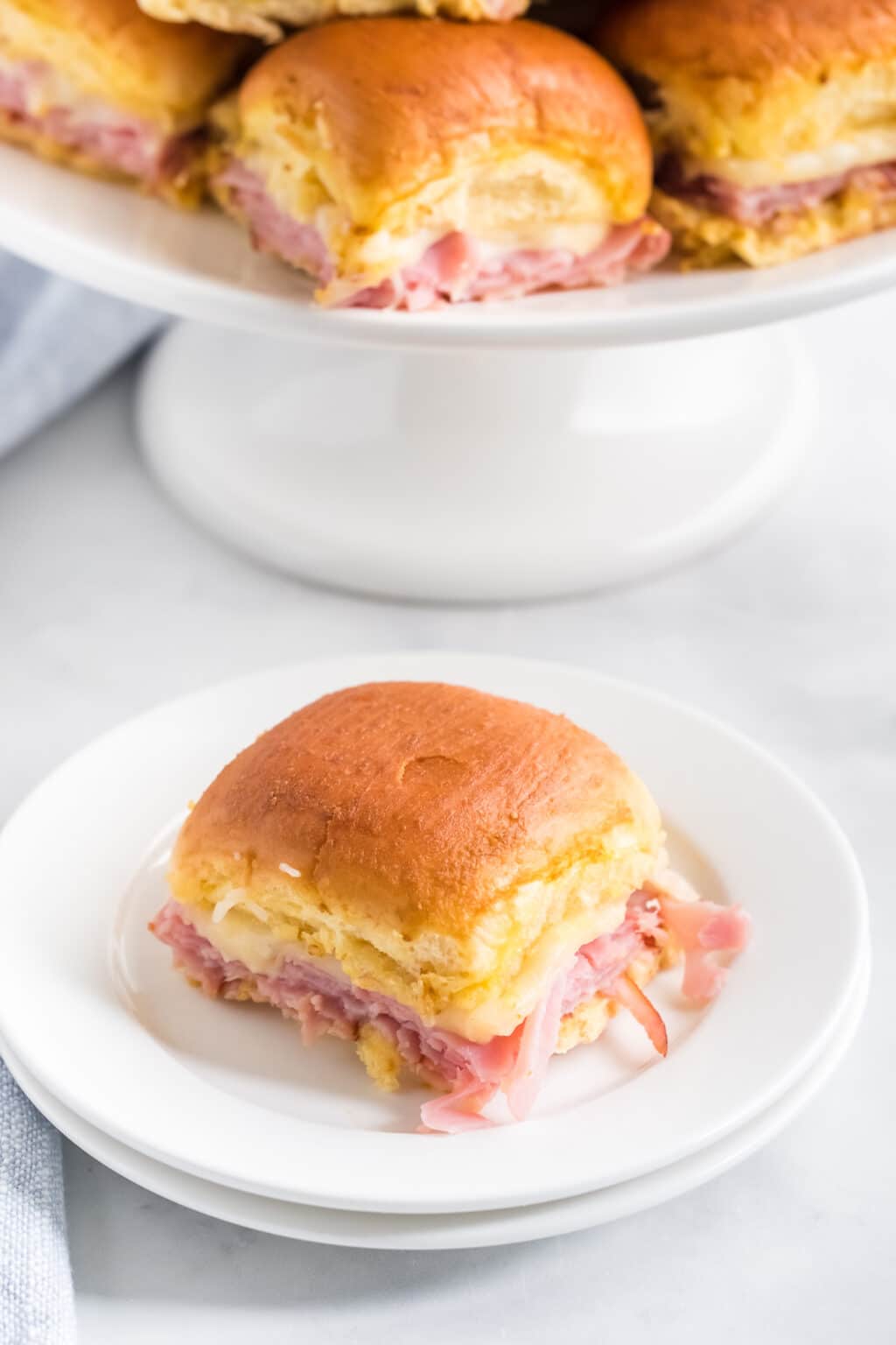 Ham and Swiss Cheese Sliders All Things Mamma