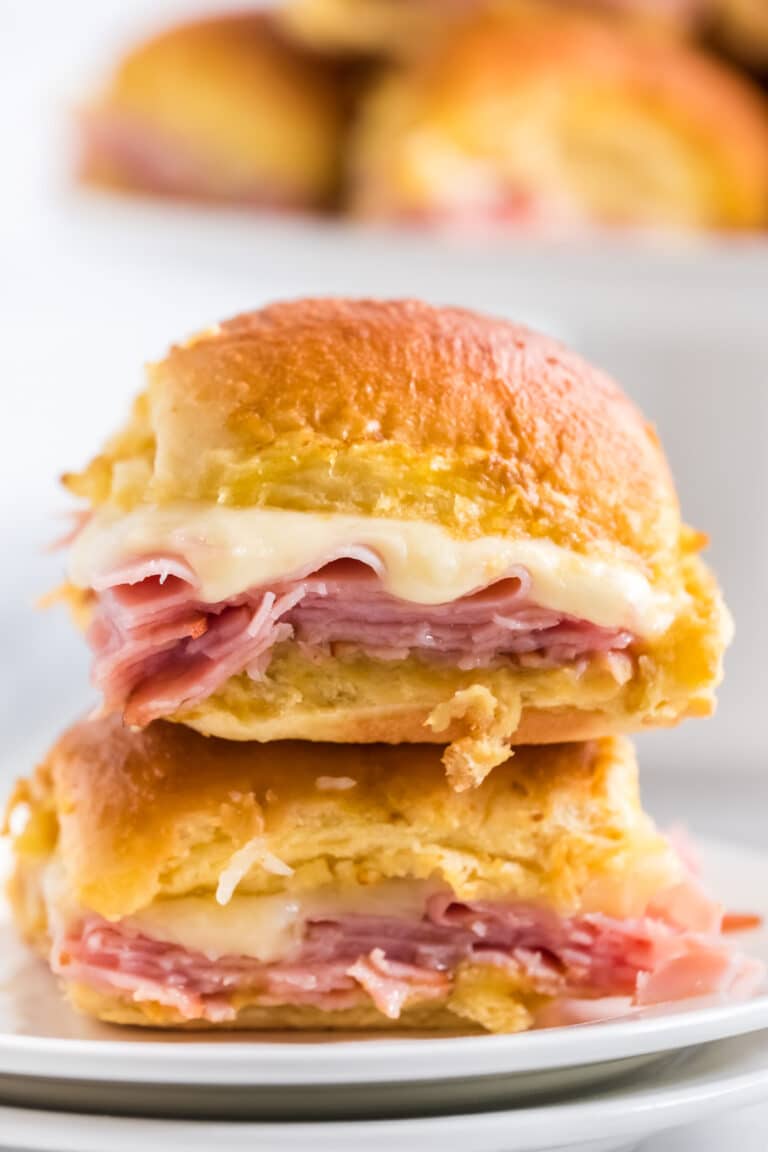 Ham and Swiss Cheese Sliders | All Things Mamma