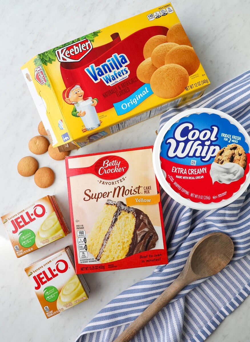 ingredients needed to make poke cake.