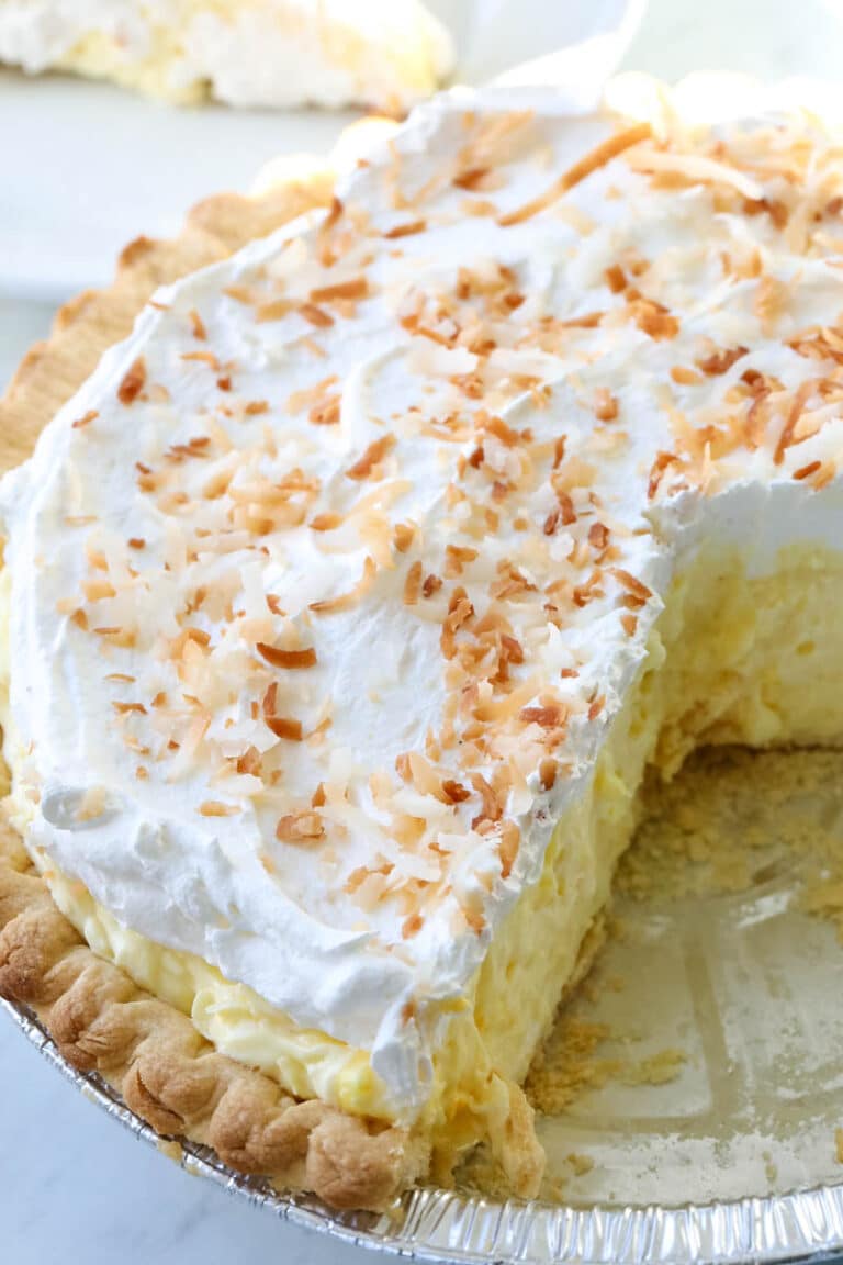 The Best Coconut Cream Pie No Bake Recipe All Things Mamma