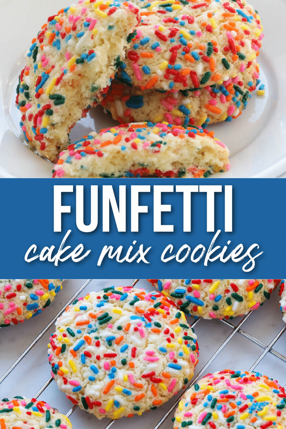 Funfetti Cookies Only 3Ingredients All Things Mamma