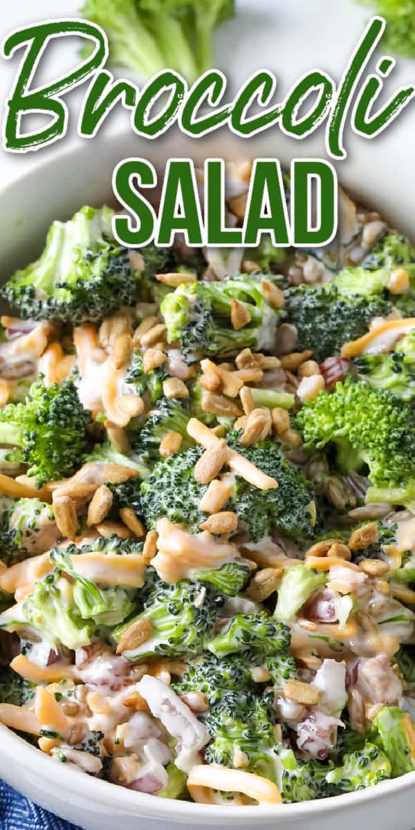 The Easiest The Easiest Broccoli Salad {Family Favorite!} - All Things ...