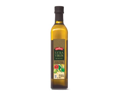 Bottle of Carline Extra Virgin Olive Oil.