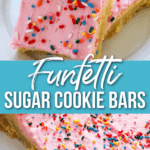 Funfetti Sugar Cookie Bars