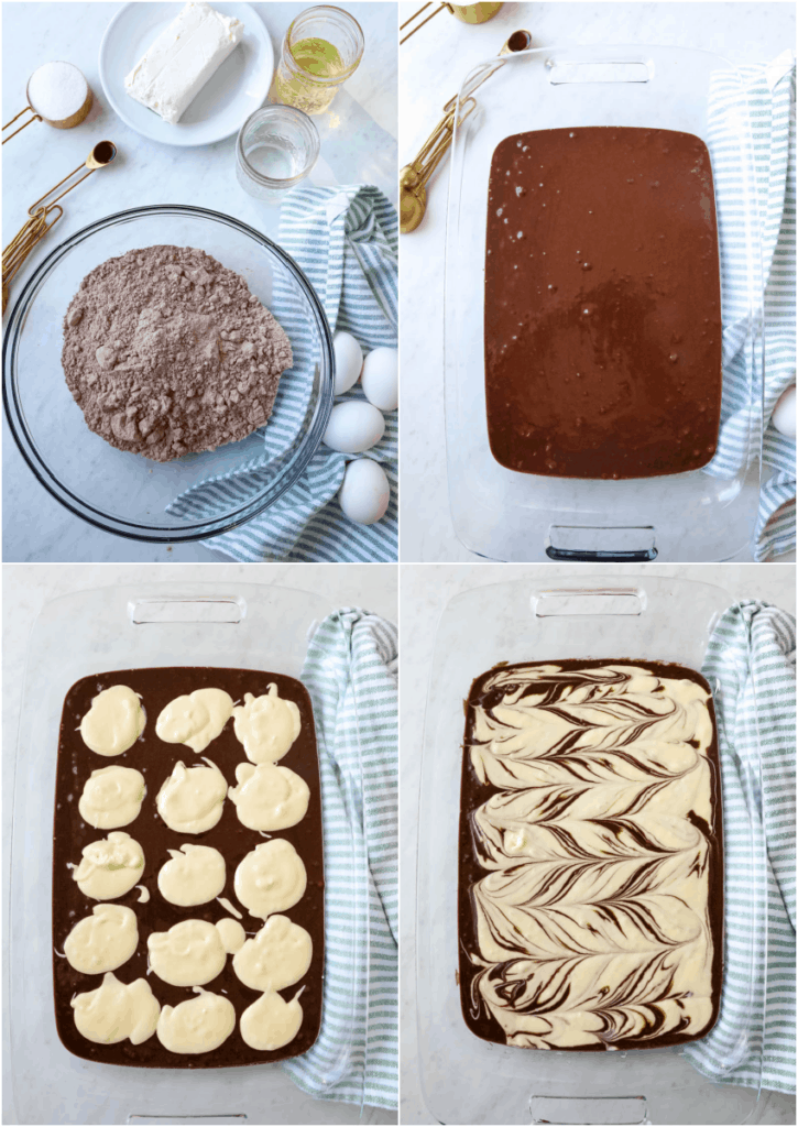 Easy Cheesecake Marble Brownies Recipe All Things Mamma