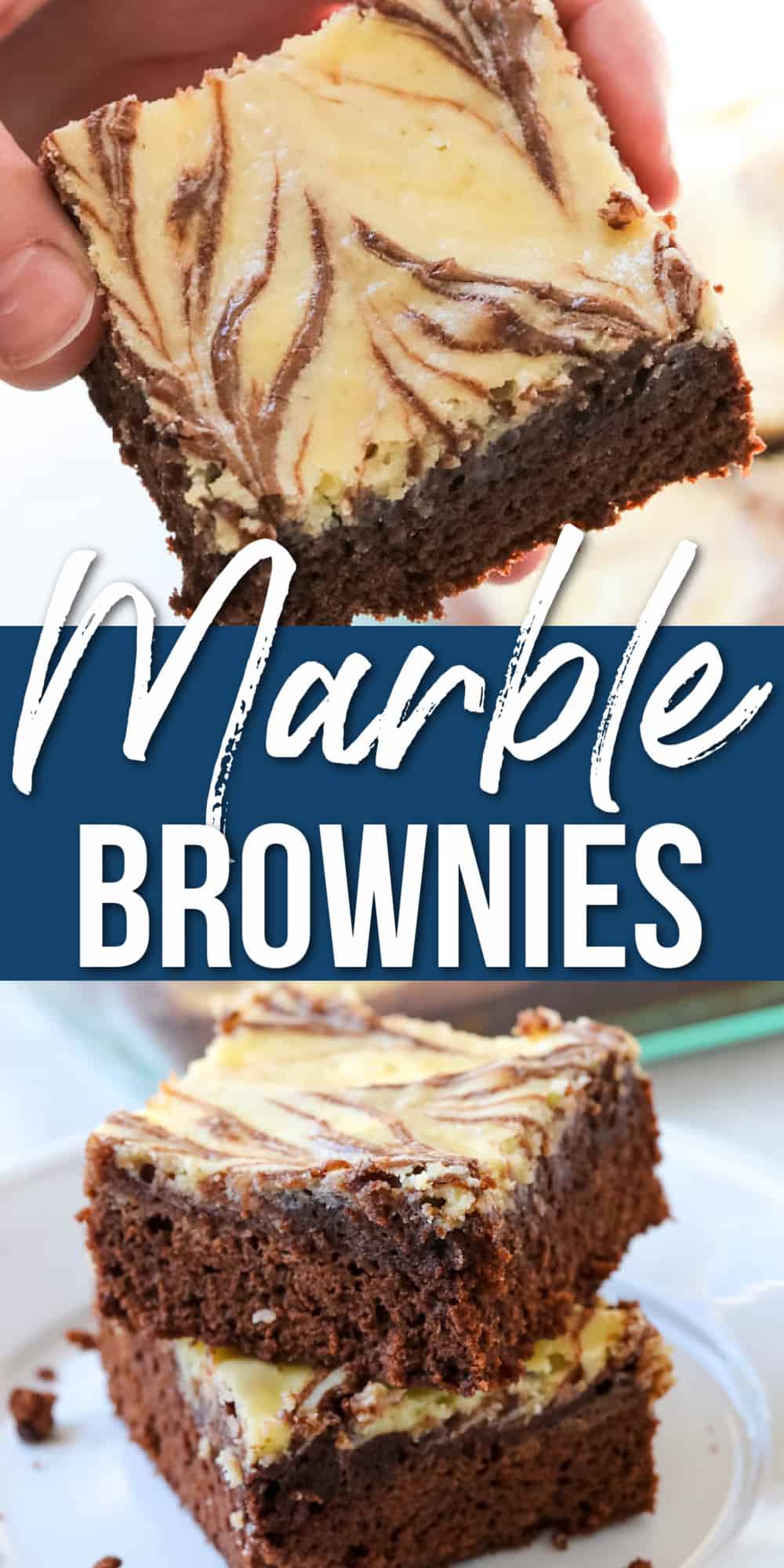 Marble Brownies Quick! From A Box Mix! All Things Mamma