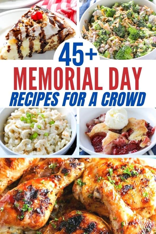 round up of memorial day food recipes photo