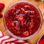 Crockpot Strawberry Raspberry Jam